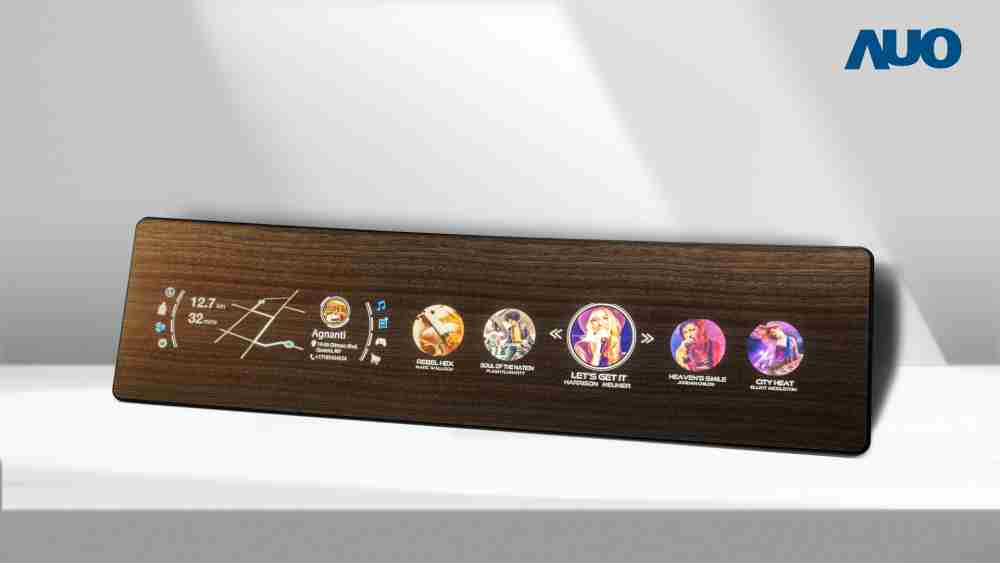 龙门国际研发全球最高穿透度达80%的AmLED木纹显示器，，可于使用时呈现高亮度、、、、清晰可见的信息，，并在不使用时回归为单纯的饰板，，，节能兼具美观